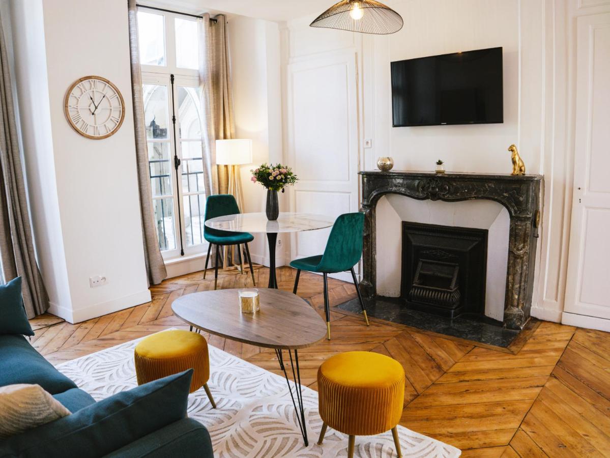Superbe T2 Avec Vue Sur Cour - Rouen Centre Appartement Buitenkant foto