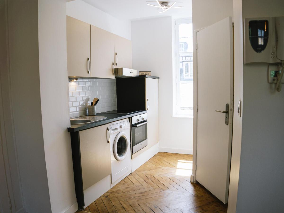 Superbe T2 Avec Vue Sur Cour - Rouen Centre Appartement Buitenkant foto